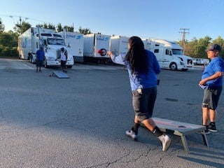 Van Operators at Stafford's cookout