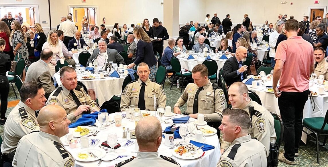 The First Responders breakfast and awards event