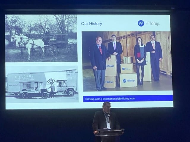 John Warlick presenting during the Harmony Relocation Network Conference 