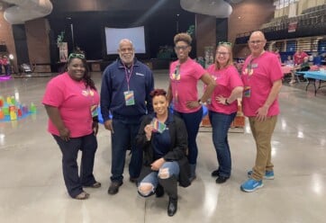 Hilldrup Charlotte at Girl Scout Cookie event