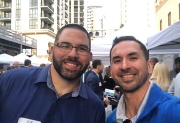Patrick Spiegel and John Kibbe at Orlando Networking event