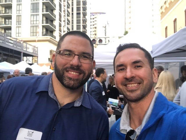 Patrick Spiegel and John Kibbe at Orlando Networking event