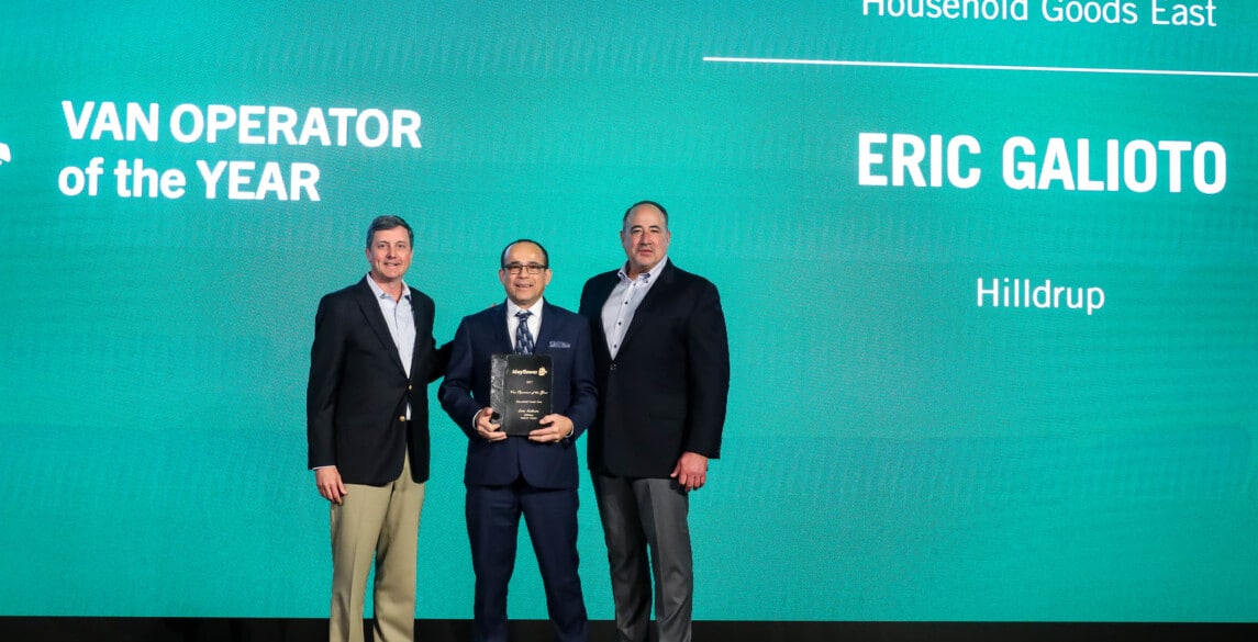 Image for Eric Galioto is Mayflower’s 2022 Van Operator of the Year