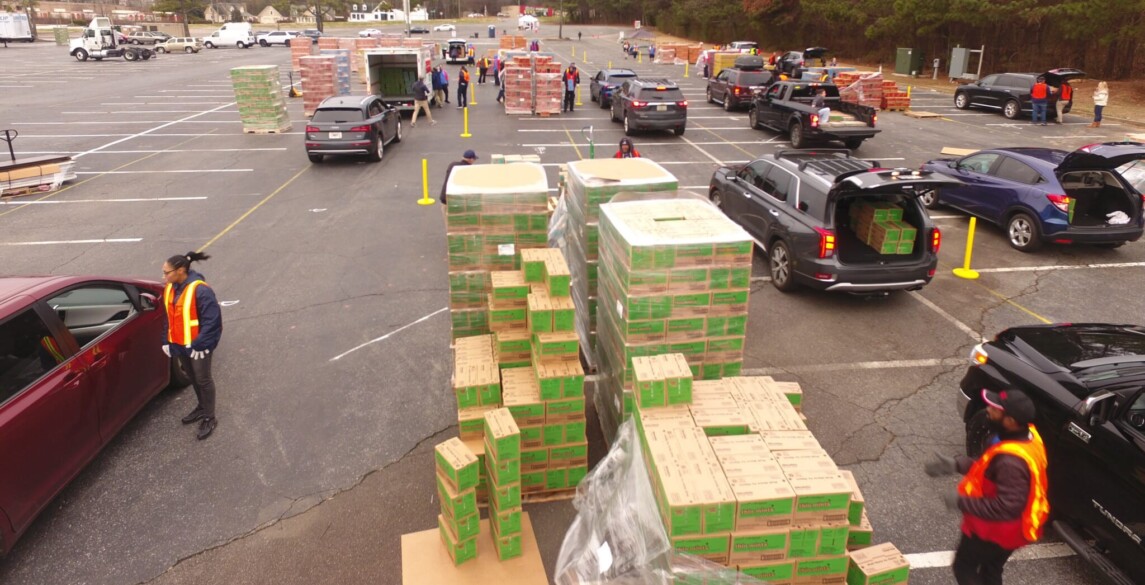 Image for Atlanta Distributes 34,957 Girl Scout Cookie Cases During Count N Go Event