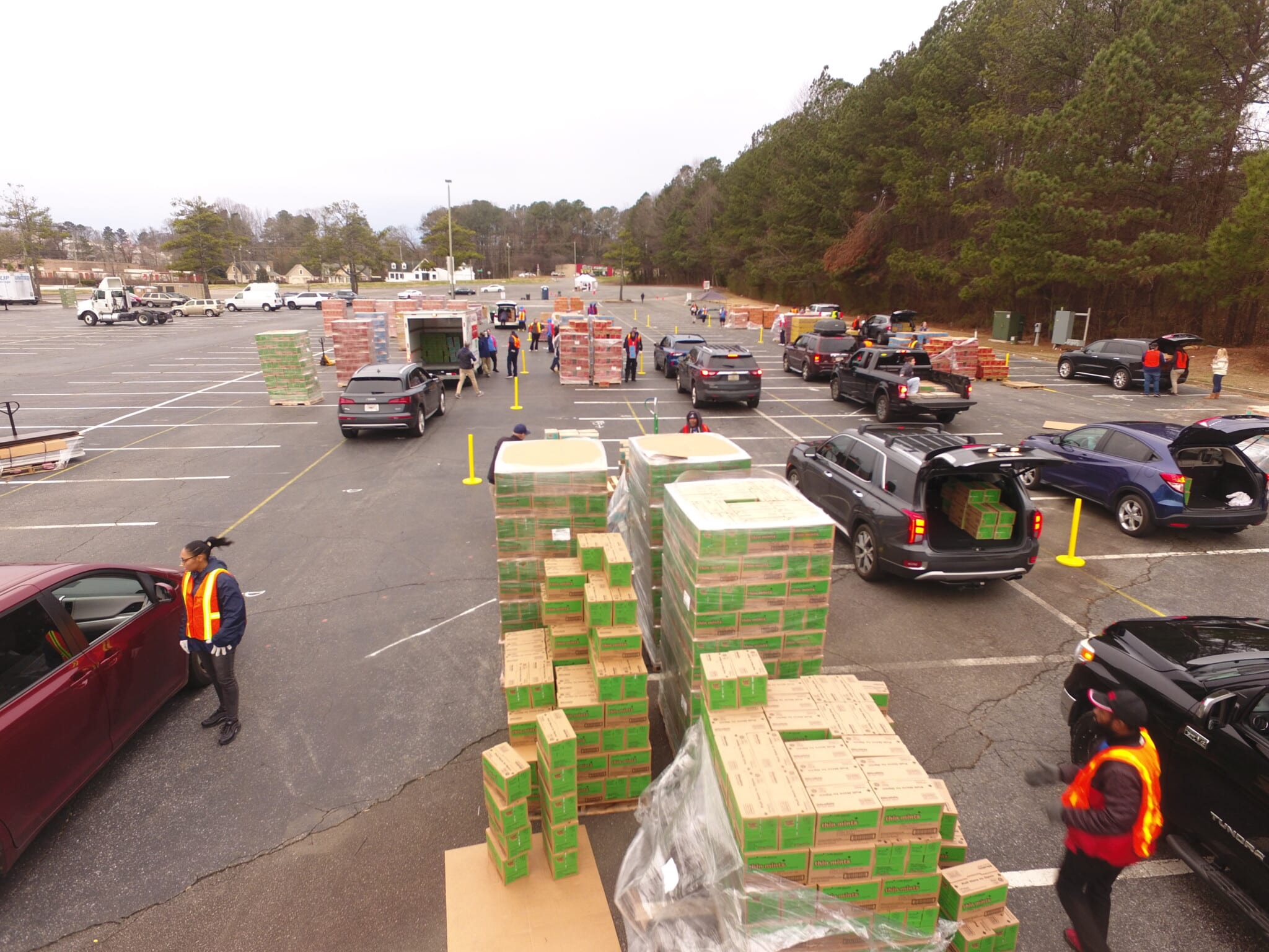 Atlanta Distributes 34,957 Girl Scout Cookie Cases During Count N Go