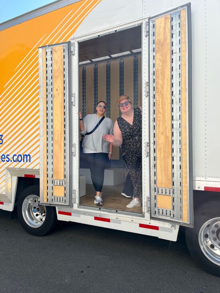 Marriott employees enjoy their tour of our fleet. 