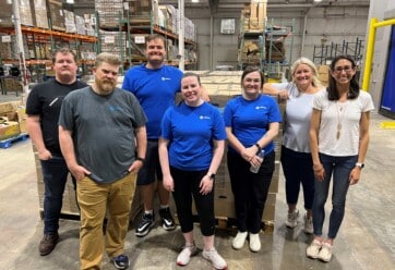 Marketing and Client Services at the Fredericksburg Food Bank.