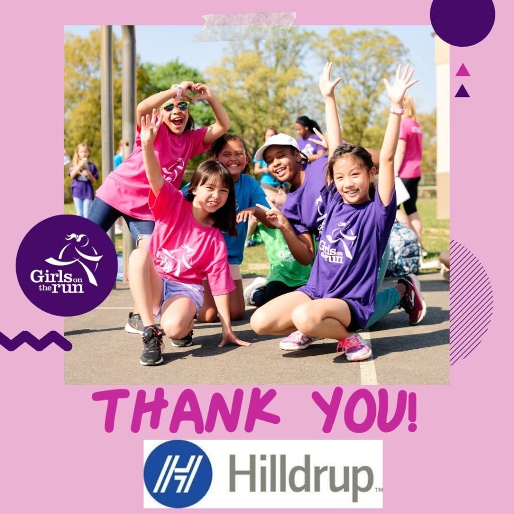 Girls on the Run sponsorship photo