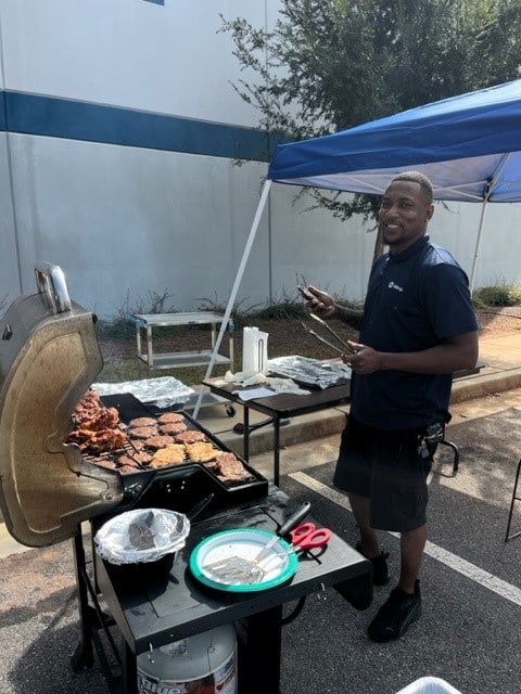 Atlanta fires up the grill for Van Operator Appreciation Week 2023. 