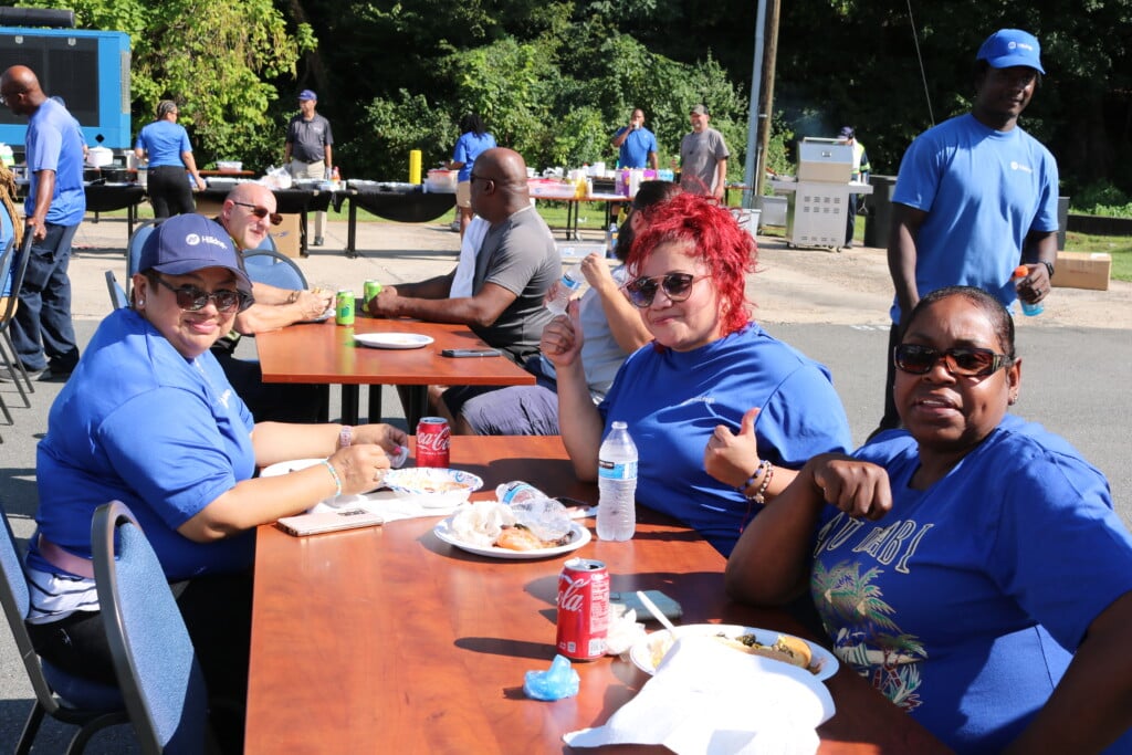 Van Operators at Stafford HQ's cookout for 2023 