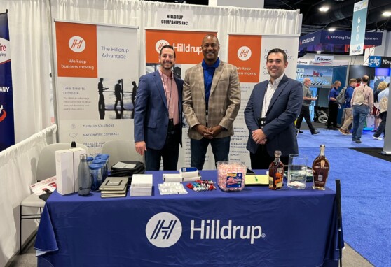 Justin Mahon, Nigel Kelly and Matt Caler at the 2023 IFMA World Workplace event.
