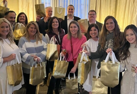Team Hilldrup with VARC's attendees at our event inspired by Celebrate!RVA.
