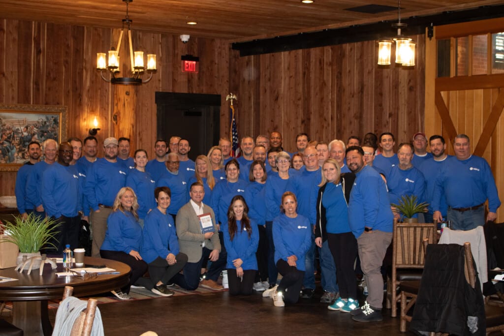 Team Hilldrup group photo from 2024 All Sales Meeting