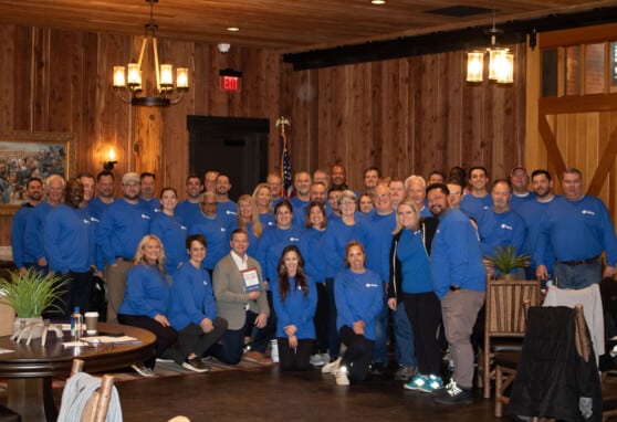 Team Hilldrup group photo from 2024 All Sales Meeting