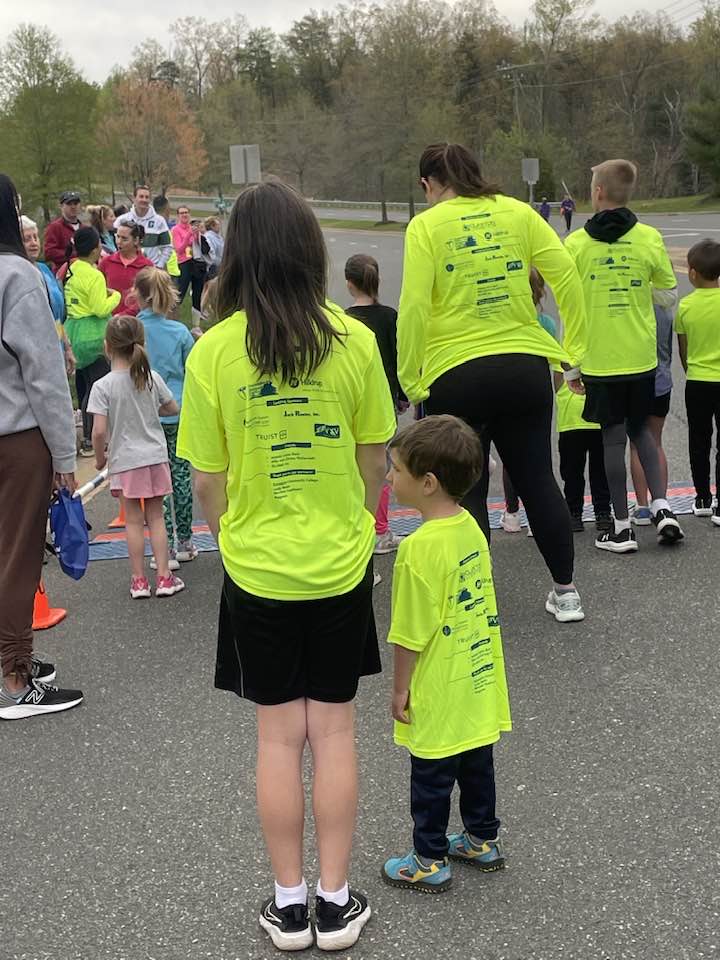 Young participants at the Stafford Hospital 5K 