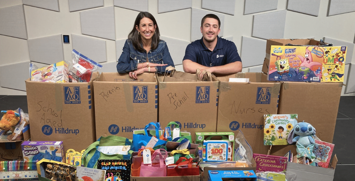 Image for Hilldrup Delivered 180 Care Packages to Children’s Hospital of Richmond at VCU