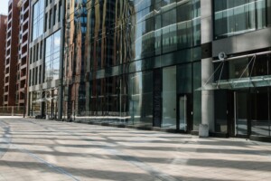 city buildings with no people