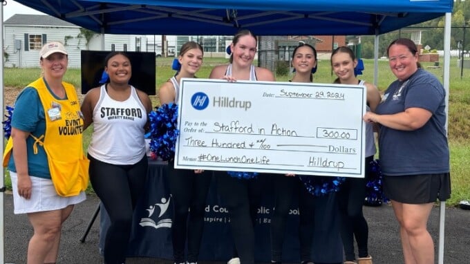 Stafford High School dance team