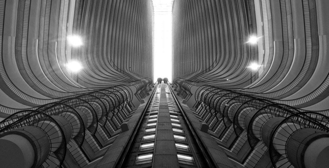 abstract architecture, building interior