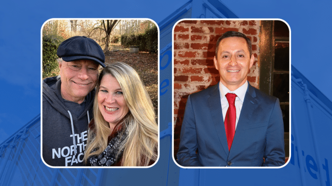 Karl Panko and Jose Espinal recognized by United Van Lines.