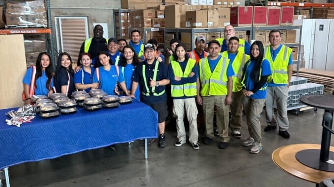 Capitol Heights team during Van Op Appreciation Week 2025