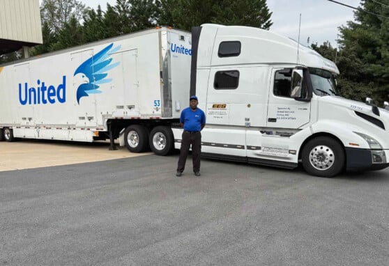 Fitz Blassingame with his truck