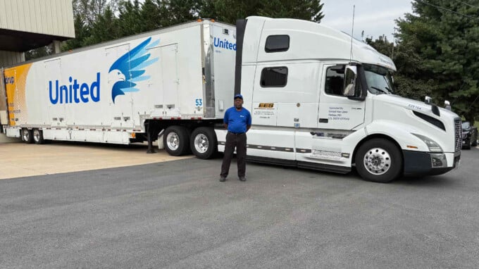 Fitz Blassingame with his truck