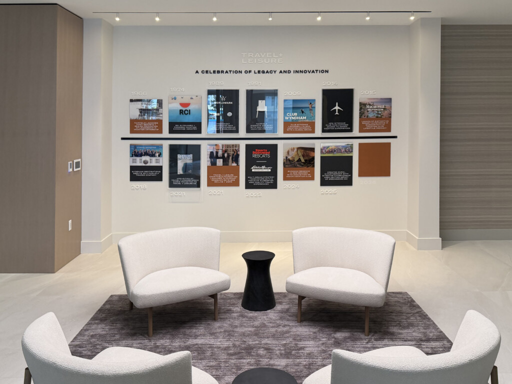 Travel + Leisure lobby